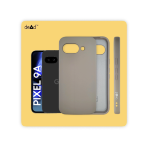 Silicone TPU Back Cover for Google Pixel 9A (Stone Grey)