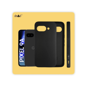 Silicone TPU Back Cover for Google Pixel 9A (Black)