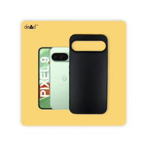 Silicone TPU Back Cover for Google Pixel 9 (Black)