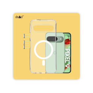 Magentic Back Cover for Google Pixel 9 with Tactile Buttons (Magsafe)