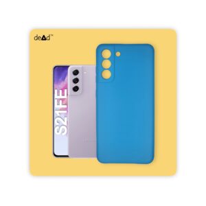 Silicone TPU Back Cover for SAMSUNG Galaxy S21 FE 5G (Blue)