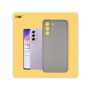 Silicone TPU Back Cover for SAMSUNG Galaxy S21 FE 5G (Stone Grey)