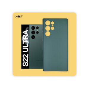 Silicone TPU Back Cover for SAMSUNG Galaxy S22 Ultra 5G (Pine)