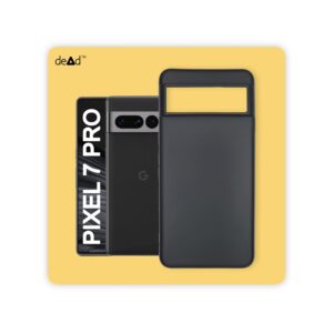 Silicone TPU Back Cover for Google Pixel 7 Pro (Black)