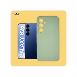 Silicone TPU Back Cover for SAMSUNG Galaxy S25 5G (Gossip Green)