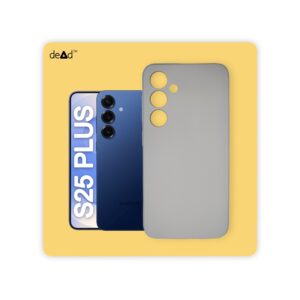 Silicone TPU Back Cover for SAMSUNG Galaxy S25 Plus 5G (Stone Grey)