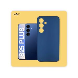 Silicone TPU Back Cover for SAMSUNG Galaxy S25 Plus 5G (Navy Blue)