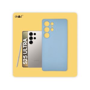 Silicone TPU Back Cover for SAMSUNG Galaxy S25 Ultra 5G (Mist Blue)