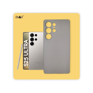 Silicone TPU Back Cover for SAMSUNG Galaxy S25 Ultra 5G (Stone Grey)