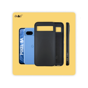 Silicone TPU Back Cover for Google Pixel 8A (Black)