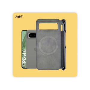 Suede Leather Back Cover for Google Pixel 8 (Stone)