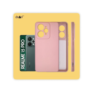 Silicone TPU Back Cover for realme 15 Pro 5G (Pink)