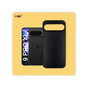 Silicone TPU Back Cover for Google Pixel 9 Pro XL (Black)