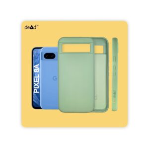 Silicone TPU Back Cover for Google Pixel 8A (Gossip Green)