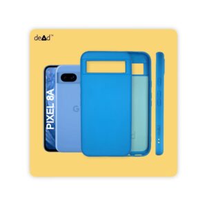 Silicone TPU Back Cover for Google Pixel 8A (Blue)