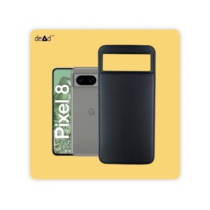 Silicone TPU Back Cover for Google Pixel 8 (Black)