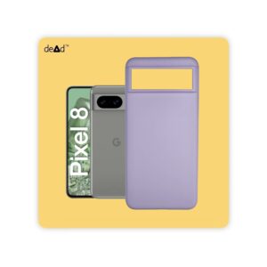 Silicone TPU Back Cover for Google Pixel 8 (Lavender)