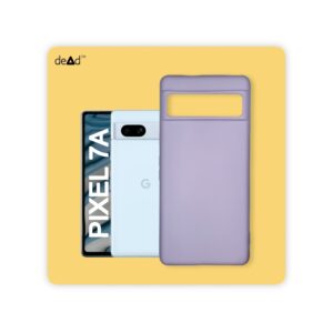 Silicone TPU Back Cover for Google Pixel 7A (Lavender)
