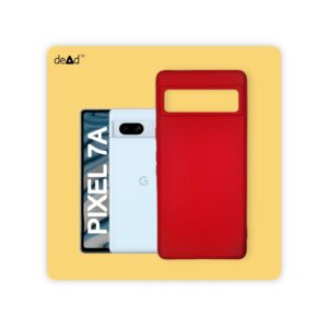 Silicone TPU Back Cover for Google Pixel 7A (Red)