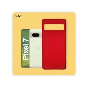 Silicone TPU Back Cover for Google Pixel 7 (Red)