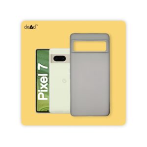 Silicone TPU Back Cover for Google Pixel 7 (Stone Grey)