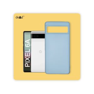 Silicone TPU Back Cover for Google Pixel 6A (Mist Blue)