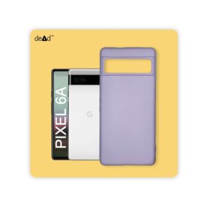 Silicone TPU Back Cover for Google Pixel 6A (Lavender)