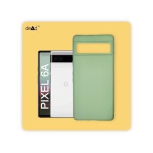 Silicone TPU Back Cover for Google Pixel 6A (Gossip Green)