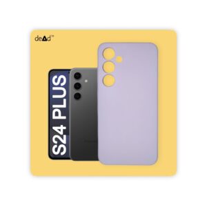 Silicone TPU Back Cover for SAMSUNG Galaxy S24 Plus 5G (Lavender)
