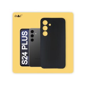 Silicone TPU Back Cover for SAMSUNG Galaxy S24 Plus 5G (Black)