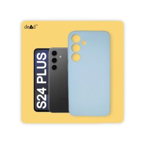 Silicone TPU Back Cover for SAMSUNG Galaxy S24 Plus 5G (Mist Blue)