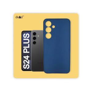 Silicone TPU Back Cover for SAMSUNG Galaxy S24 Plus 5G (Navy Blue)