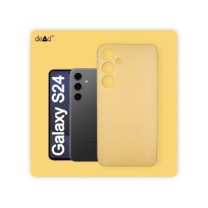 Silicone TPU Back Cover for SAMSUNG Galaxy S24 5G (Light Gold)