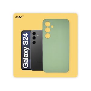 Silicone TPU Back Cover for SAMSUNG Galaxy S24 5G (Gossip Green)