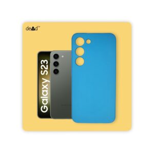 Silicone TPU Back Cover for SAMSUNG Galaxy S23 5G (Blue)