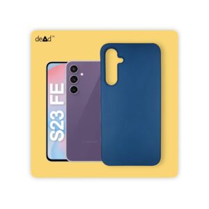 Silicone TPU Back Cover for SAMSUNG Galaxy S23 FE 5G (Navy Blue)