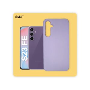 Silicone TPU Back Cover for SAMSUNG Galaxy S23 FE 5G (Lavender)