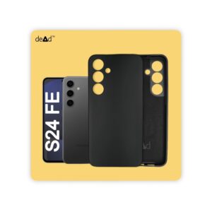 Silicone TPU Back Cover for SAMSUNG Galaxy S24 FE 5G (Black)