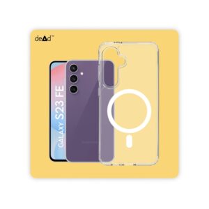 Magnetic Back Cover for SAMSUNG Galaxy S23 FE 5G (Transparent)