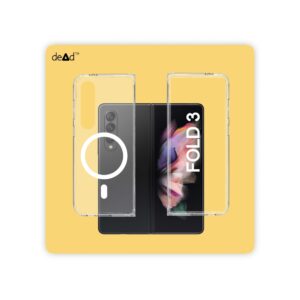 Magnetic Back Cover for SAMSUNG Galaxy Z Fold3 5G (Transparent)