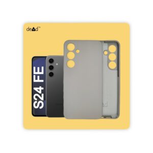 Silicone TPU Back Cover for SAMSUNG Galaxy S24 FE 5G (Stone Grey)