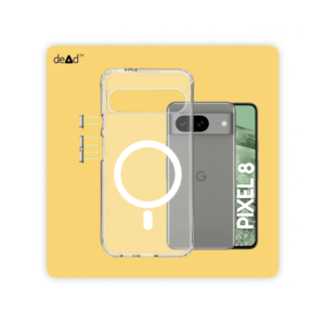 Magentic Back Cover for Google Pixel 8 with Tactile Buttons (Magsafe)