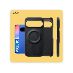 Suede Leather Back Cover for Google Pixel 10 (Black)