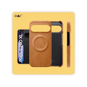 Suede Leather Back Cover for Google Pixel 9 Pro XL (Tan)