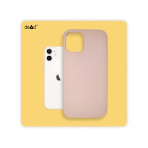 Silicone Back Cover for Apple iPhone 12 Mini (Sand Pink)