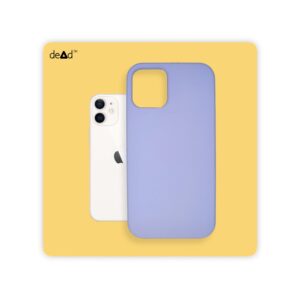 Silicone Back Cover for Apple iPhone 12 Mini (Lavender)