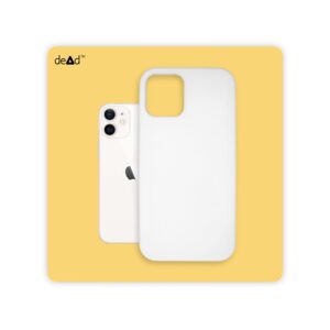 Silicone Back Cover for Apple iPhone 12 Mini (White)