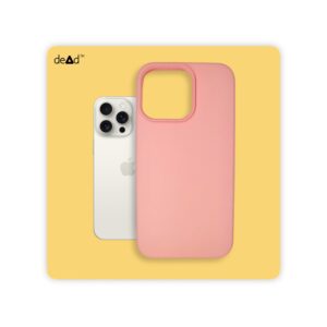 Silicone Back Cover for APPLE iPhone 13 Pro Max (Pink)
