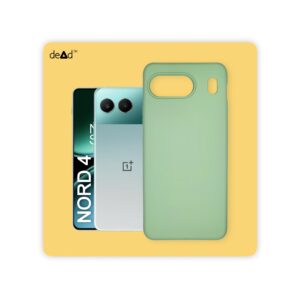 Silicone TPU Back Cover for OnePlus Nord 4 5G (Gossip Green)