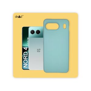 Silicone TPU Back Cover for OnePlus Nord 4 5G (Aqua)